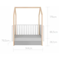 Bellamy Pinette Babykamer: Ledikant/Juniorbed, Commode En 2-Deurskast 33 Bellamy Pinette Babykamer: Ledikant/Juniorbed, Commode En 2-Deurskast -LiefjesHoek Verkoop bellamy pinette 70 x 140 160 cm ledikant juniorbed pibslo70 8 2
