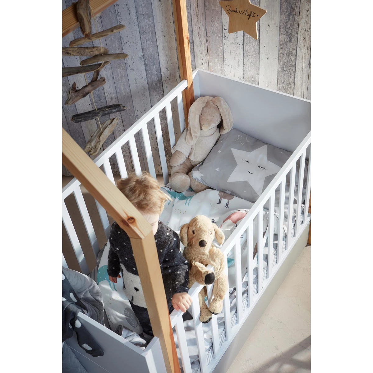 Bellamy Pinette 70 X 140/160 Cm Ledikant/Juniorbed PIBSLO70 12 Bellamy Pinette 70 X 140/160 Cm Ledikant/Juniorbed PIBSLO70 - Afbeelding 12