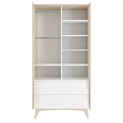 Bellamy So Sixty Babykamer: Ledikant/Juniorbed, Commode En 2-Deurskast -LiefjesHoek Verkoop bellamy so sixty 2 deurskast ssbisz2d 2 1