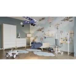Bellamy So Sixty Babykamer: Ledikant/Juniorbed, Commode En 2-Deurskast -LiefjesHoek Verkoop bellamy so sixty babykamer 04 1