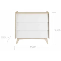 Bellamy So Sixty Babykamer: Ledikant/Juniorbed En Commode -LiefjesHoek Verkoop bellamy so sixty commode ssbikomo 4 1