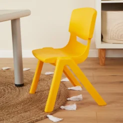 Bieco Geel Kunststof Kinderstoeltje 04000001 -LiefjesHoek Verkoop bieco geel kunststof kinderstoeltje 04000001 5