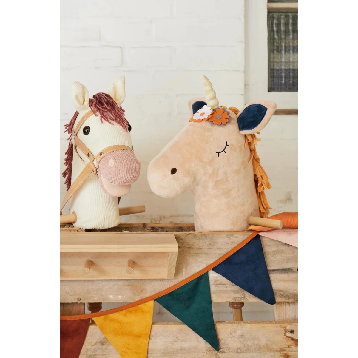 Bieco Magic Beige Stokpaard 7400019 7 Bieco Magic Beige Stokpaard 7400019 - Afbeelding 7