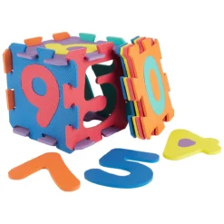 Bieco Schuimrubberen Cijfers 10 Stuks Puzzelmat 19201505