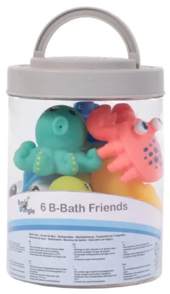 Bo Jungle B-Bath Friends 6 Stuks Badspeelgoed B900210 -LiefjesHoek Verkoop bo jungle b bath friends 6 stuks badspeelgoed b900210 1