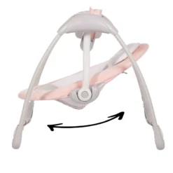 Bo Jungle B-Portable Swing Dolphy Roze/Grijs Babyschommel B700640 -LiefjesHoek Verkoop bo jungle b dolphy roze grijs babyswing b700640 .3