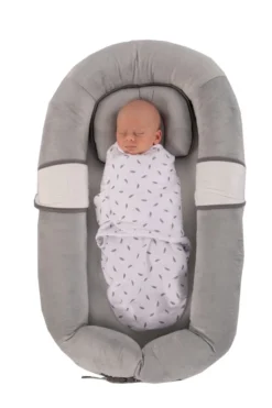 Bo Jungle B-Wrap Grey Feathers Small Wikkeldeken B172300 -LiefjesHoek Verkoop bo jungle b wrap grey feathers small wikkeldeken b172300 4