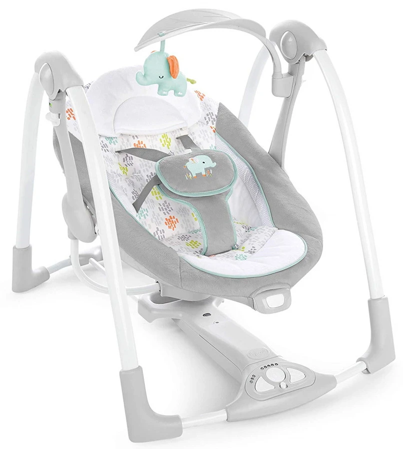 Bright Starts Ingenuity Power Adapt Portable Swing Wimberly Babyschommel K12322 - Afbeelding 2