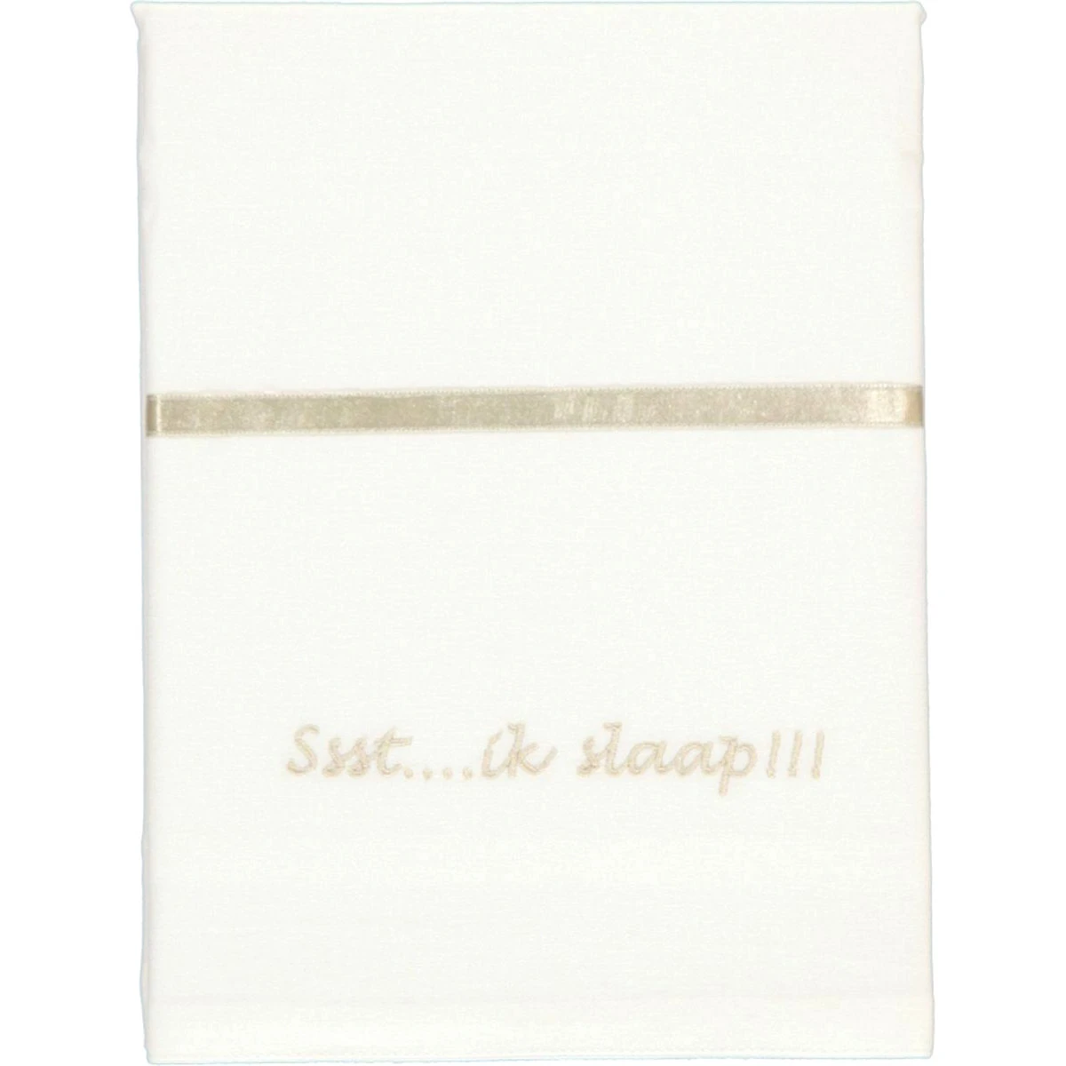Briljant Ssst....ik Slaap!!! Zand 75 X 100 Cm Wieglaken 1 Briljant Ssst....ik Slaap!!! Zand 75 X 100 Cm Wieglaken