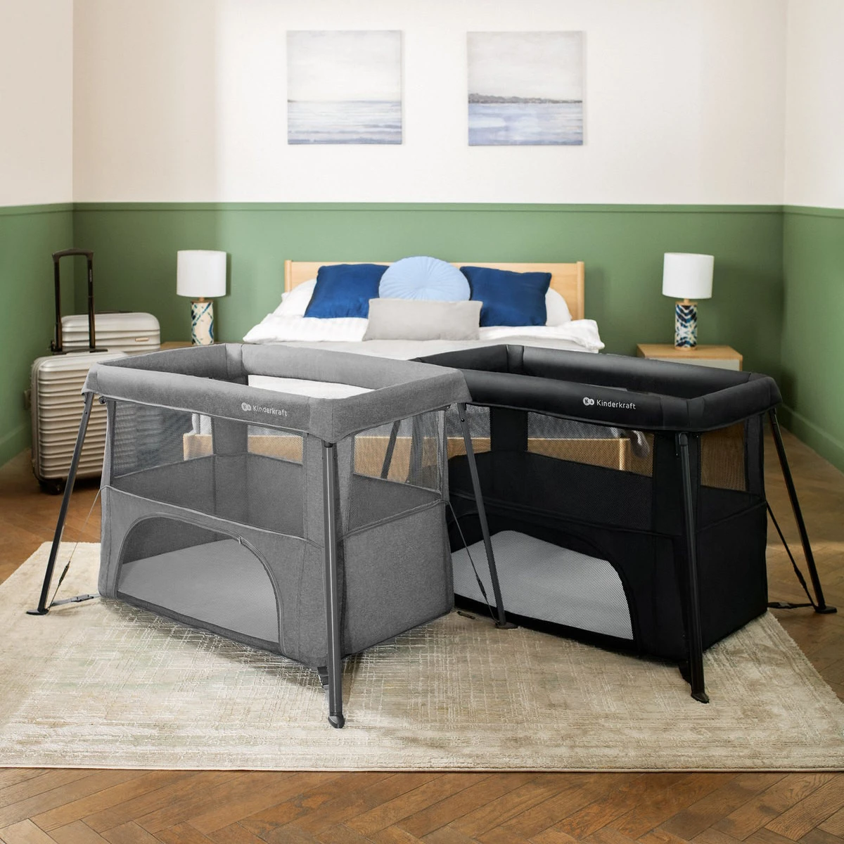 Kinderkraft Cami Black 3-in-1 Campingbed KLCAMI00BLK0000 12 Kinderkraft Cami Black 3-in-1 Campingbed KLCAMI00BLK0000 - Afbeelding 12