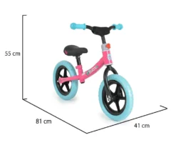 Cangaroo 2B Balance Pink Loopfiets 109563 -LiefjesHoek Verkoop cangaroo 2b balance pink loopfiets 109563 5
