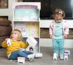 Cangaroo Anna Houten Poppenhuis 4121 -LiefjesHoek Verkoop cangaroo anna houten poppenhuis 4121 4