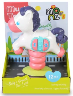 Cangaroo Baby Pony Met Licht Kinderstoel Speelgoed K999-138B -LiefjesHoek Verkoop cangaroo baby pony met licht kinderstoel speelgoed k999 138b 4