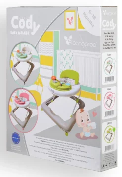 Cangaroo Baby Walker Cody Green Loopstoel 3968 -LiefjesHoek Verkoop cangaroo baby walker cody green loopstoel 3968 7