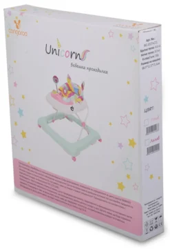 Cangaroo Baby Walker Unicorn Pink Loopstoel 4040 -LiefjesHoek Verkoop cangaroo baby walker unicorn pink loopstoel 4040 12