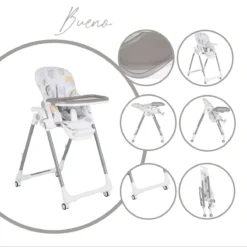 Cangaroo Bueno Grijs Kinderstoel 109979 -LiefjesHoek Verkoop cangaroo bueno grijs kinderstoel 109979 11