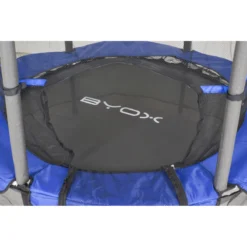 Cangaroo Hop Blauw 140 Cm Trampoline Met Net -LiefjesHoek Verkoop cangaroo byox hop blauw 140 cm trampoline met net 1