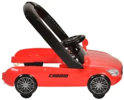 Cangaroo Cabrio Red 2-in-1 Loopstoel En Loopwagen -LiefjesHoek Verkoop cangaroo cabrio red loopstoel 3 1
