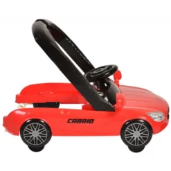 Cangaroo Cabrio Grey 2-in-1 Loopstoel En Loopwagen -LiefjesHoek Verkoop cangaroo cabrio red loopstoel 3 1 1