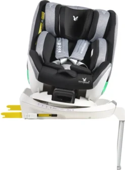 Cangaroo Commodore Dark Grey I-Size Autostoel 0-18 Kg 0281 -LiefjesHoek Verkoop cangaroo commodore autostoel 6 1 2