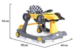 Cangaroo Daytonna Geel Loopstoel 109180 -LiefjesHoek Verkoop cangaroo daytonna geel loopwagen 109180 9