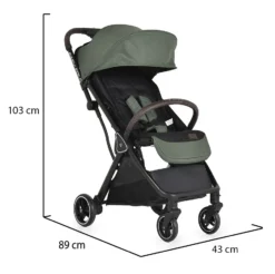 Cangaroo Easy Fold Green Wandelwagen 109577 -LiefjesHoek Verkoop cangaroo easy fold green wandelwagen 109577 11