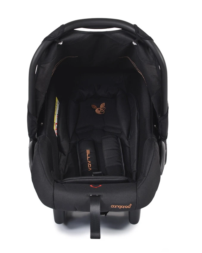 Cangaroo Ellada Black 3-in-1 Combi Kinderwagen Incl. Autostoel 14 Cangaroo Ellada Black 3-in-1 Combi Kinderwagen Incl. Autostoel - Afbeelding 14