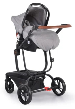 Cangaroo Ellada Grey 3-in-1 Combi Kinderwagen Incl. Autostoel -LiefjesHoek Verkoop cangaroo ellada grey 3 in 1 kinderwagen incl. autostoel 14