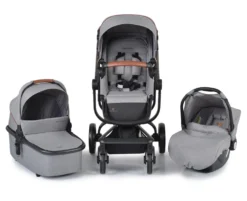 Cangaroo Ellada Grey 3-in-1 Combi Kinderwagen Incl. Autostoel -LiefjesHoek Verkoop cangaroo ellada grey 3 in 1 kinderwagen incl. autostoel 17