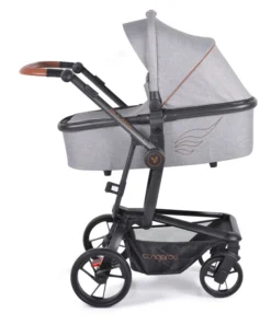 Cangaroo Ellada Grey 3-in-1 Combi Kinderwagen Incl. Autostoel -LiefjesHoek Verkoop cangaroo ellada grey 3 in 1 kinderwagen incl. autostoel 4 1