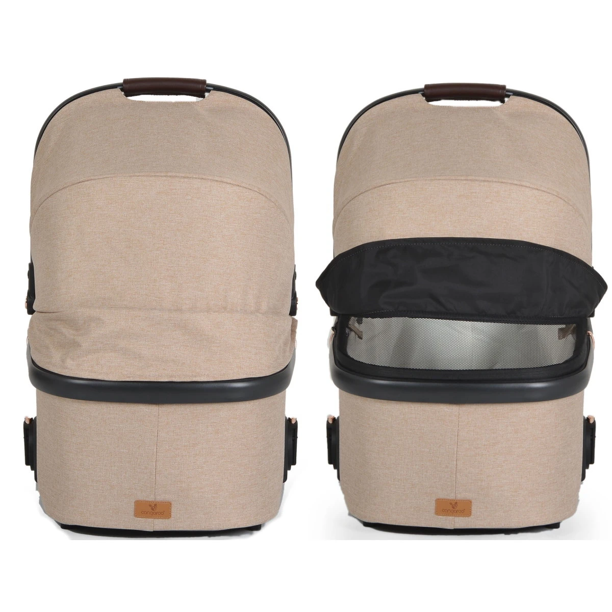 Cangaroo Empire Beige 3-in-1 Kinderwagen Incl. Autostoel 5 Cangaroo Empire Beige 3-in-1 Kinderwagen Incl. Autostoel - Afbeelding 5