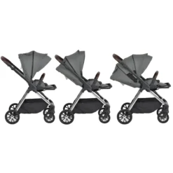 Cangaroo Empire Dark Grey 3-in-1 Kinderwagen Incl. Autostoel -LiefjesHoek Verkoop cangaroo empire dark grey 3 in 1 kinderwagen incl. autostoel 12