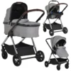 Cangaroo Empire Light Grey 3-in-1 Kinderwagen Incl. Autostoel