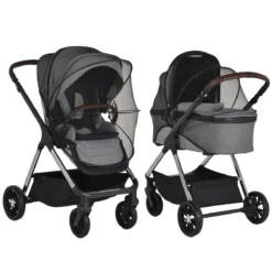 Cangaroo Empire Light Grey 3-in-1 Kinderwagen Incl. Autostoel -LiefjesHoek Verkoop cangaroo empire light grey 3 in 1 kinderwagen incl. autostoel 10