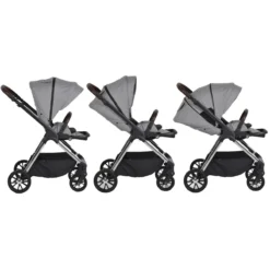 Cangaroo Empire Light Grey 3-in-1 Kinderwagen Incl. Autostoel -LiefjesHoek Verkoop cangaroo empire light grey 3 in 1 kinderwagen incl. autostoel 12