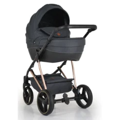 Cangaroo Florence Black 3-in-1 Kinderwagen Incl. Autostoel 109997 -LiefjesHoek Verkoop cangaroo florence black 3 in 1 kinderwagen incl. autostoel 109997 4