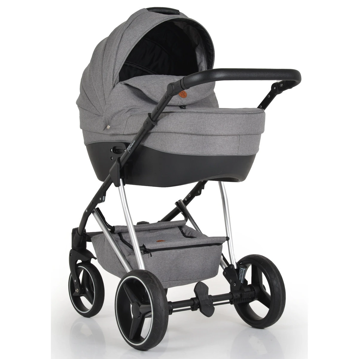 Cangaroo Florence Grey 3-in-1 Kinderwagen Incl. Autostoel 109996 4 Cangaroo Florence Grey 3-in-1 Kinderwagen Incl. Autostoel 109996 - Afbeelding 4