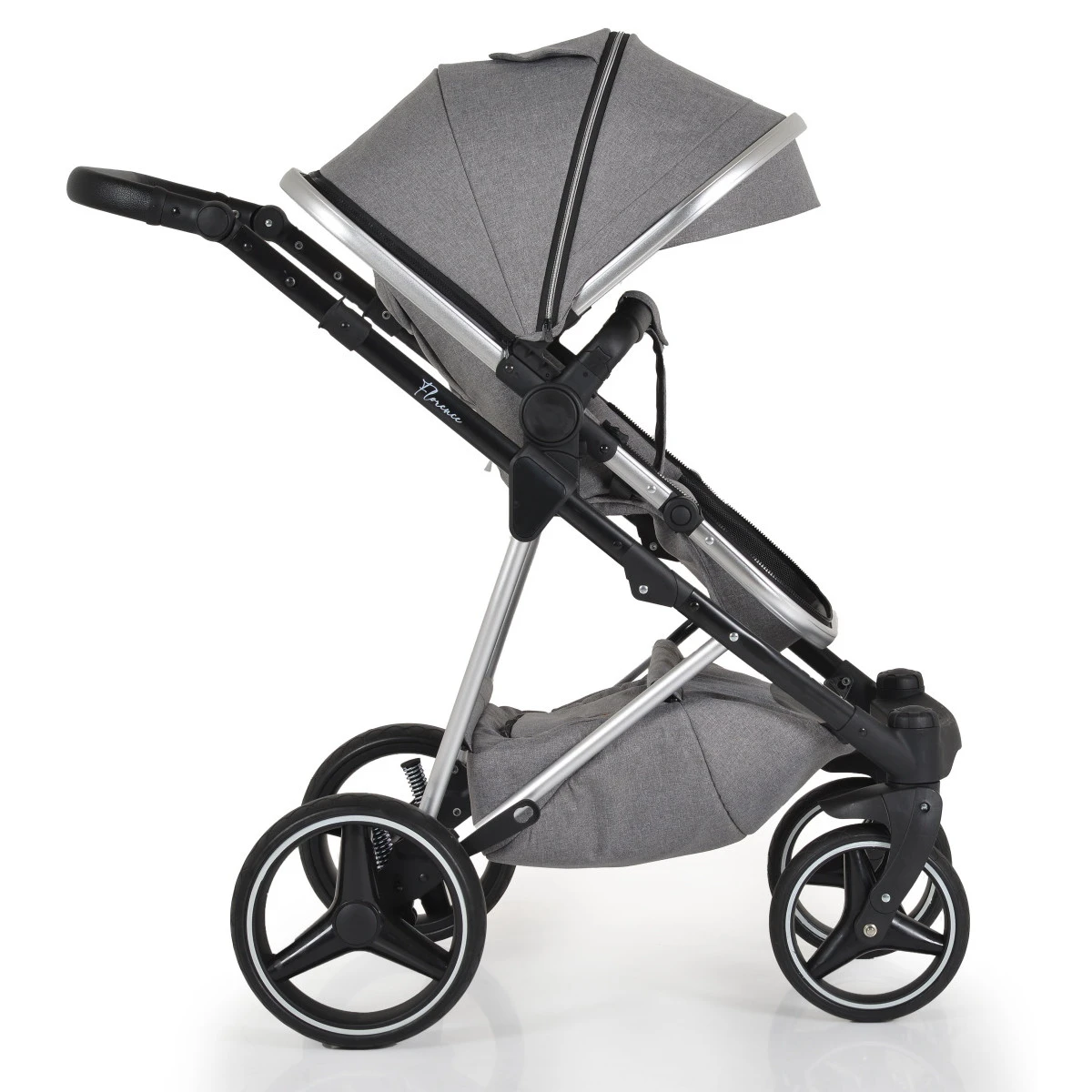 Cangaroo Florence Grey 3-in-1 Kinderwagen Incl. Autostoel 109996 8 Cangaroo Florence Grey 3-in-1 Kinderwagen Incl. Autostoel 109996 - Afbeelding 8
