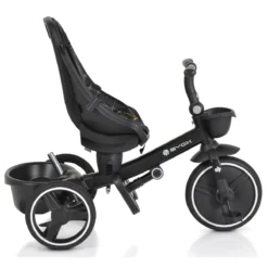 Cangaroo Fusion Black Driewieler Met Duwstang 110337 -LiefjesHoek Verkoop cangaroo fusion black driewieler met duwstang 110337 12