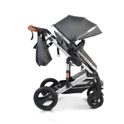 Cangaroo Gala Steel Grey 3-in-1 Combi Kinderwagen Incl. Autostoel 21 Cangaroo Gala Steel Grey 3-in-1 Combi Kinderwagen Incl. Autostoel -LiefjesHoek Verkoop cangaroo gala black leather 3 in 1 combi kinderwagen incl autostoel 10