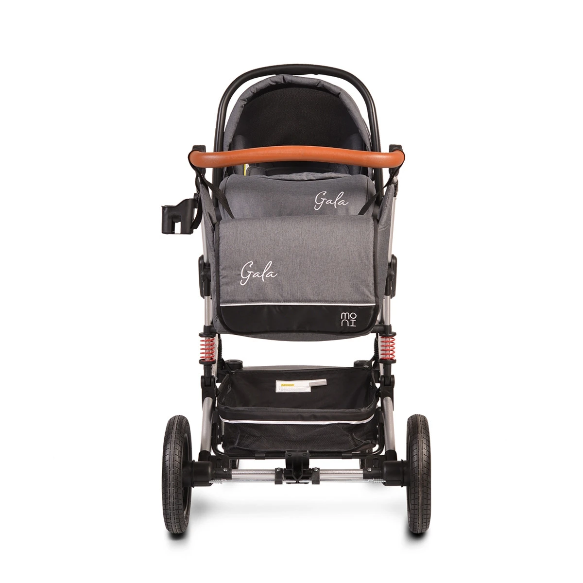 Cangaroo Gala Steel Grey 3-in-1 Combi Kinderwagen Incl. Autostoel 11 Cangaroo Gala Steel Grey 3-in-1 Combi Kinderwagen Incl. Autostoel - Afbeelding 11