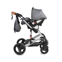 Cangaroo Gala Steel Grey 3-in-1 Combi Kinderwagen Incl. Autostoel 22 Cangaroo Gala Steel Grey 3-in-1 Combi Kinderwagen Incl. Autostoel -LiefjesHoek Verkoop cangaroo gala black leather 3 in 1 combi kinderwagen incl autostoel 9