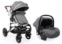 Cangaroo Gala Premium Stars 3-in-1 Combi Kinderwagen Incl. Autostoel -LiefjesHoek Verkoop cangaroo gala premium stars kinderwagen 2