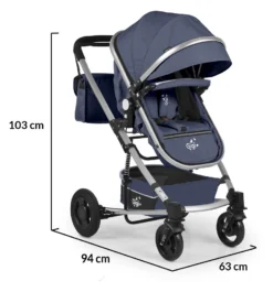 Cangaroo Gigi Denim 3-in-1 Combi Kinderwagen Incl. Autostoel -LiefjesHoek Verkoop cangaroo gigi denim 3 in 1 combi kinderwagen 16