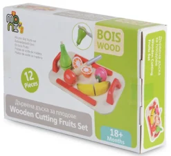 Cangaroo Houten Fruit Snij Set 4306 -LiefjesHoek Verkoop cangaroo houten fruit snij set 4306 4