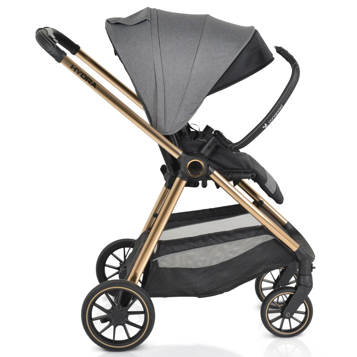 Cangaroo Hydra Grey 2-in-1 Kinderwagen Incl. Adapter 15 Cangaroo Hydra Grey 2-in-1 Kinderwagen Incl. Adapter - Afbeelding 15
