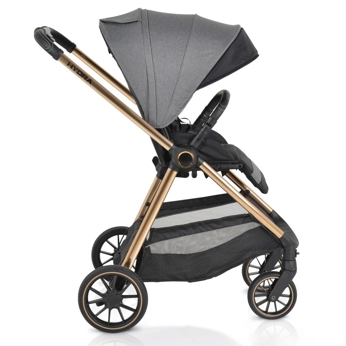 Cangaroo Hydra Grey 2-in-1 Kinderwagen Incl. Adapter 8 Cangaroo Hydra Grey 2-in-1 Kinderwagen Incl. Adapter - Afbeelding 8