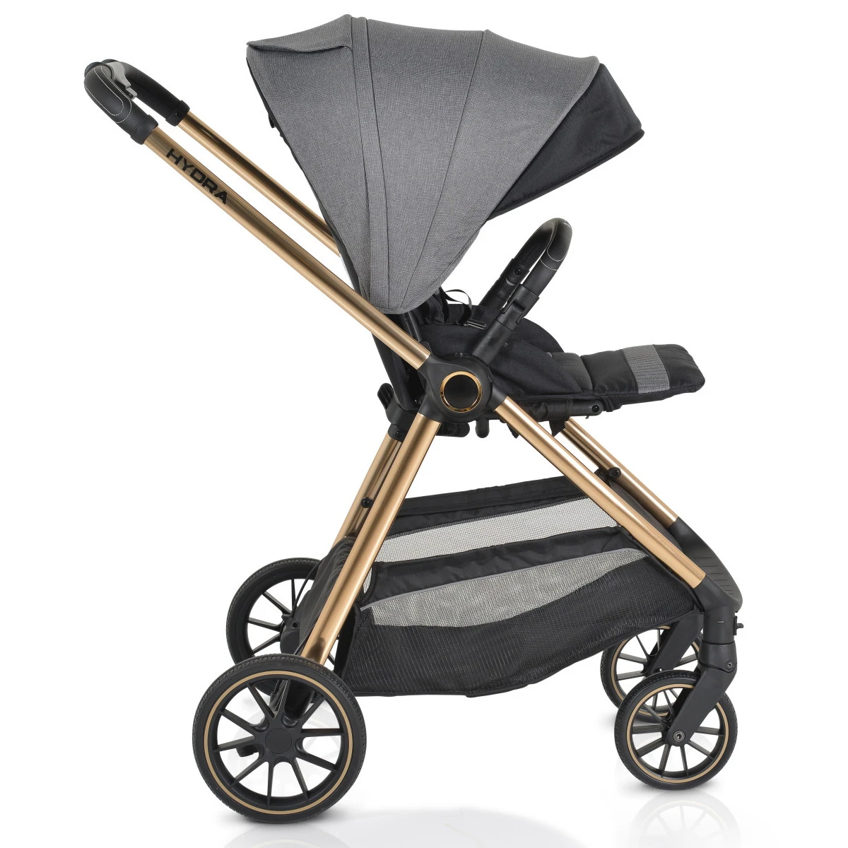 Cangaroo Hydra Grey 2-in-1 Kinderwagen Incl. Adapter 9 Cangaroo Hydra Grey 2-in-1 Kinderwagen Incl. Adapter - Afbeelding 9