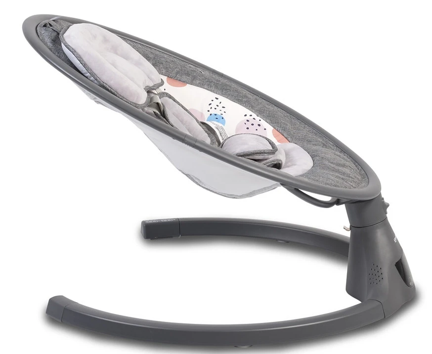 Cangaroo ISwing Dark Grey Babyschommel 8109 3 Cangaroo ISwing Dark Grey Babyschommel 8109 - Afbeelding 3