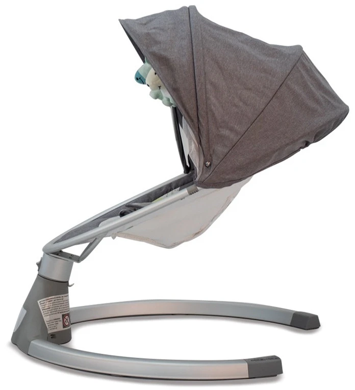 Cangaroo ISwing Light Grey Babyschommel 8116 5 Cangaroo ISwing Light Grey Babyschommel 8116 - Afbeelding 5